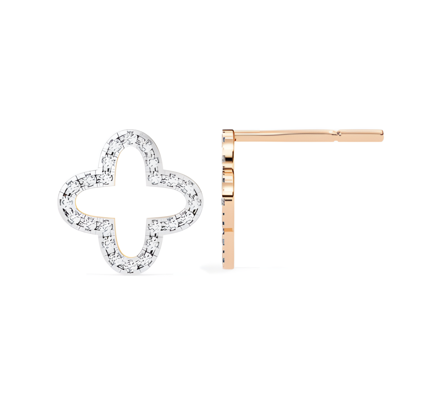 LGD Solitaire Ear Studs (0.25 cts) Round Stone DCER-10