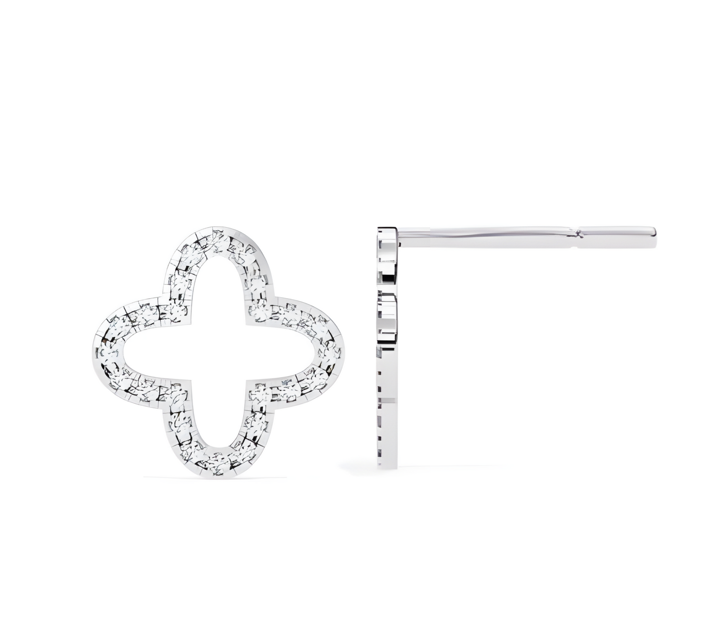 LGD Solitaire Ear Studs (0.25 cts) Round Stone DCER-10