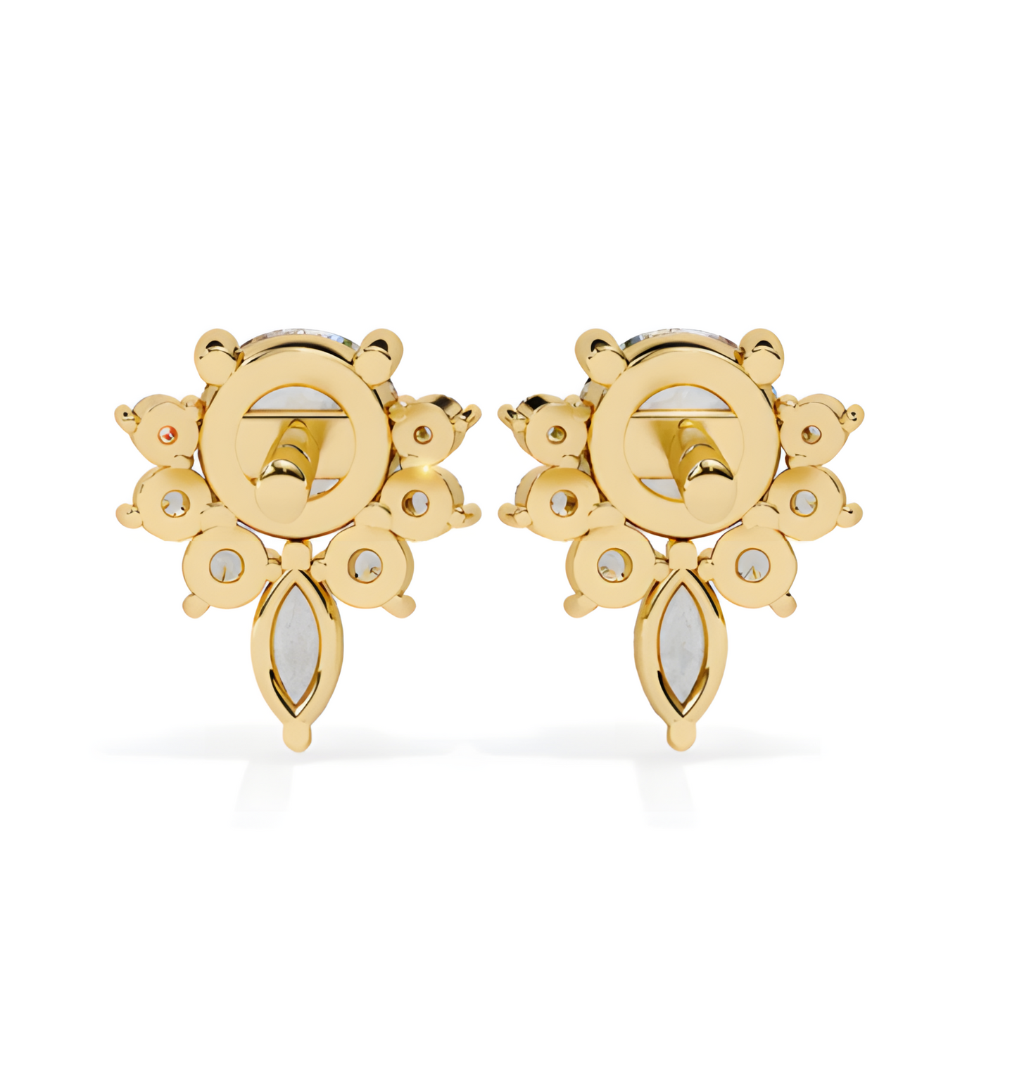 LGD Solitaire Ear Studs (0.70 cts) Round Stone DCER-27