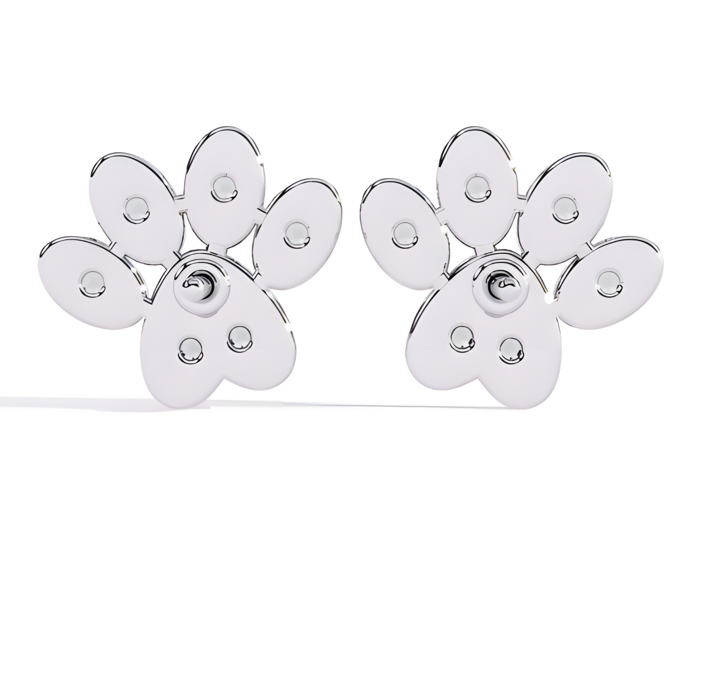 LGD Solitaire Ear Studs (0.18 cts) Round Stone DCER-43