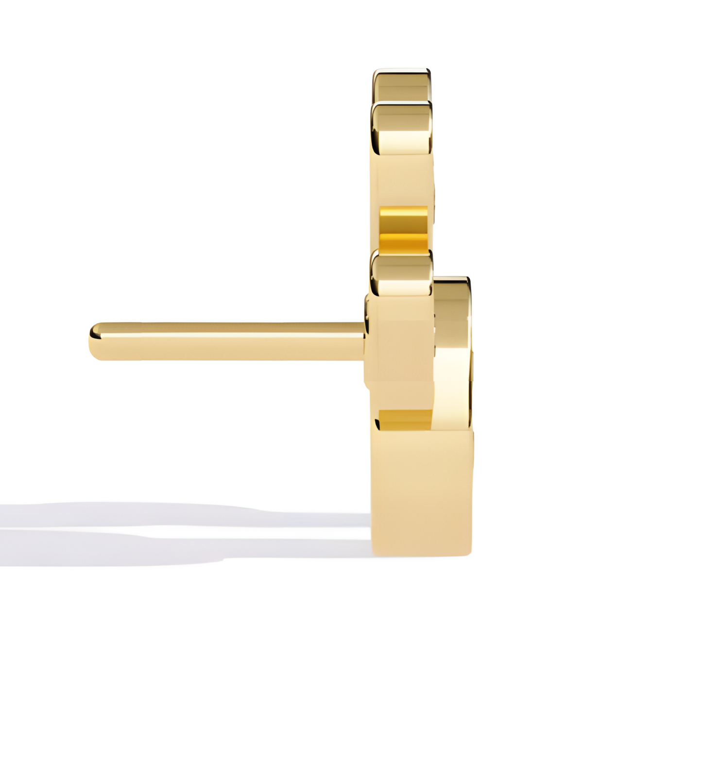LGD Solitaire Ear Studs (0.18 cts) Round Stone DCER-43