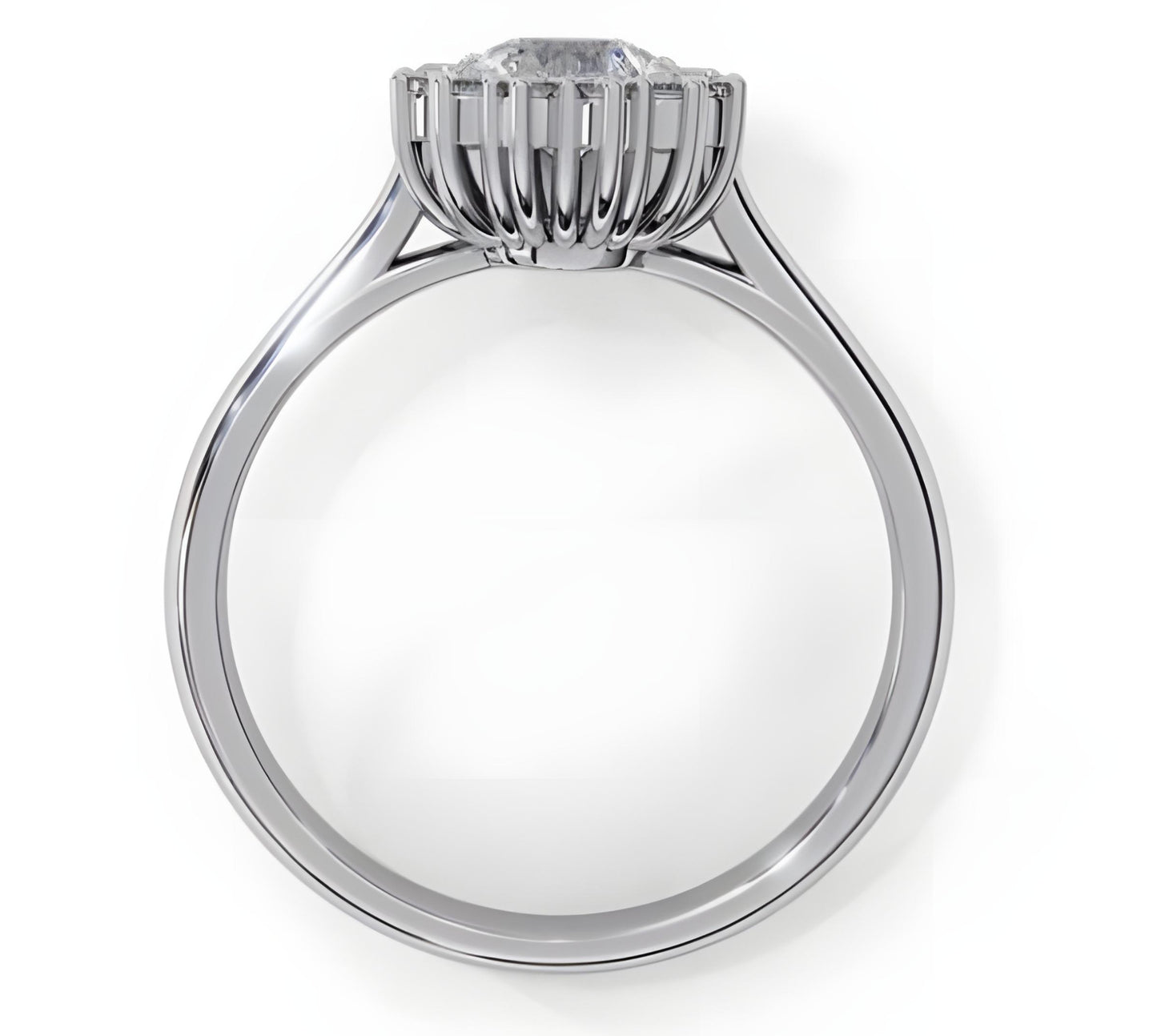 LGD Ring Heart Solitaire (1.86 cts) In 14K Gold