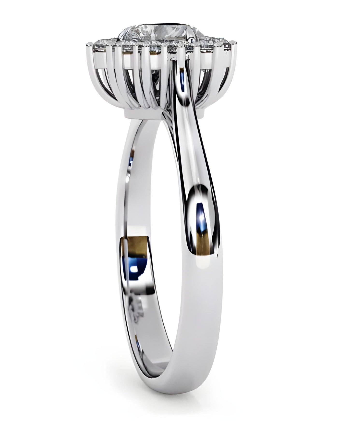 LGD Ring Heart Solitaire (1.86 cts) In 14K Gold