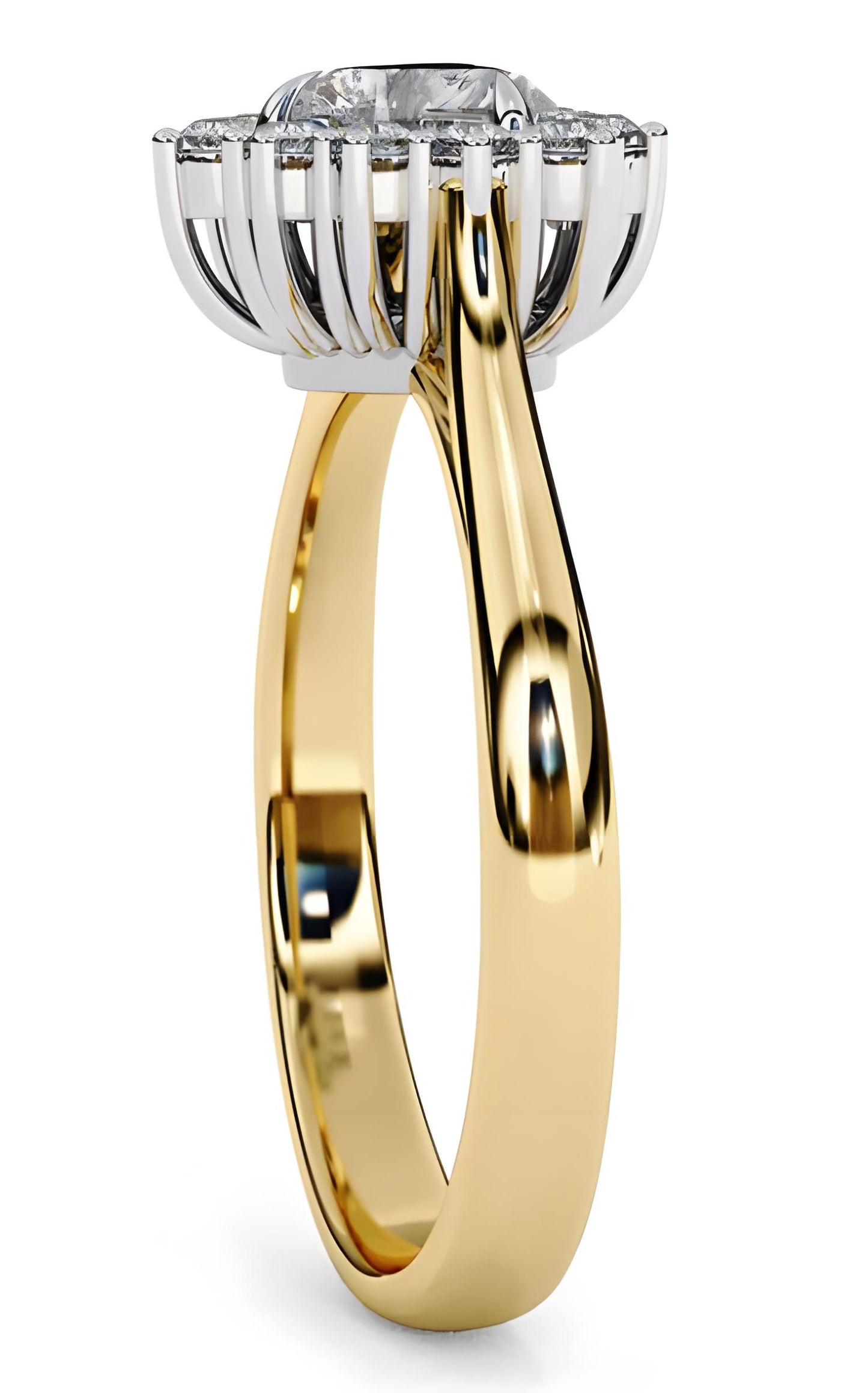 LGD Ring Heart Solitaire (1.86 cts) In 14K Gold