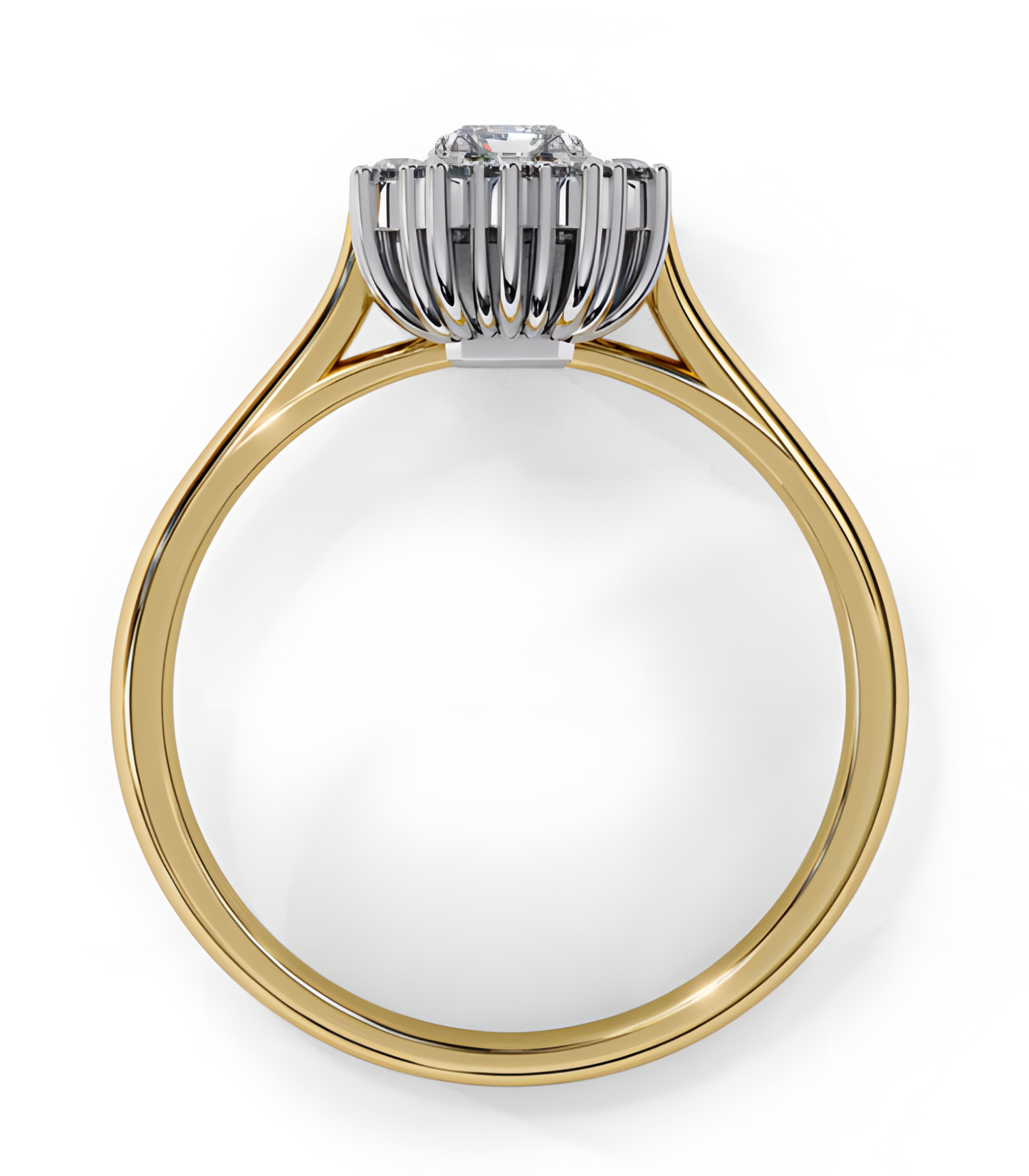 LGD EmeRald Diamond Solitaire (1.78 Ct) 14k Gold