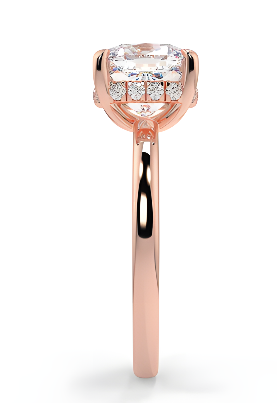 LGD Cushion Brilliant Solitaire (1.62 cts) In 14K Gold DCR-22