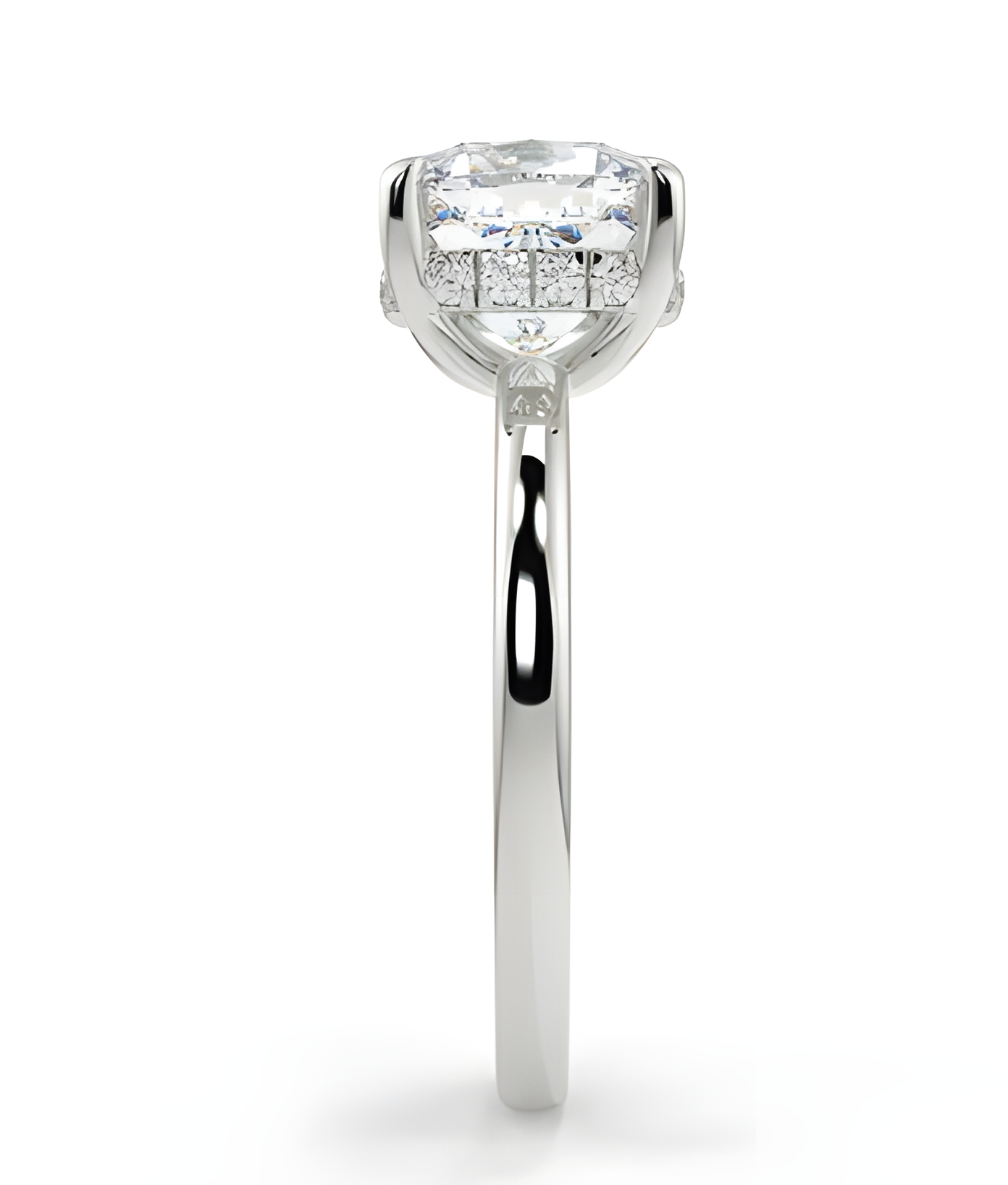 LGD Cushion Brilliant Solitaire (1.62 cts) In 14K Gold DCR-22