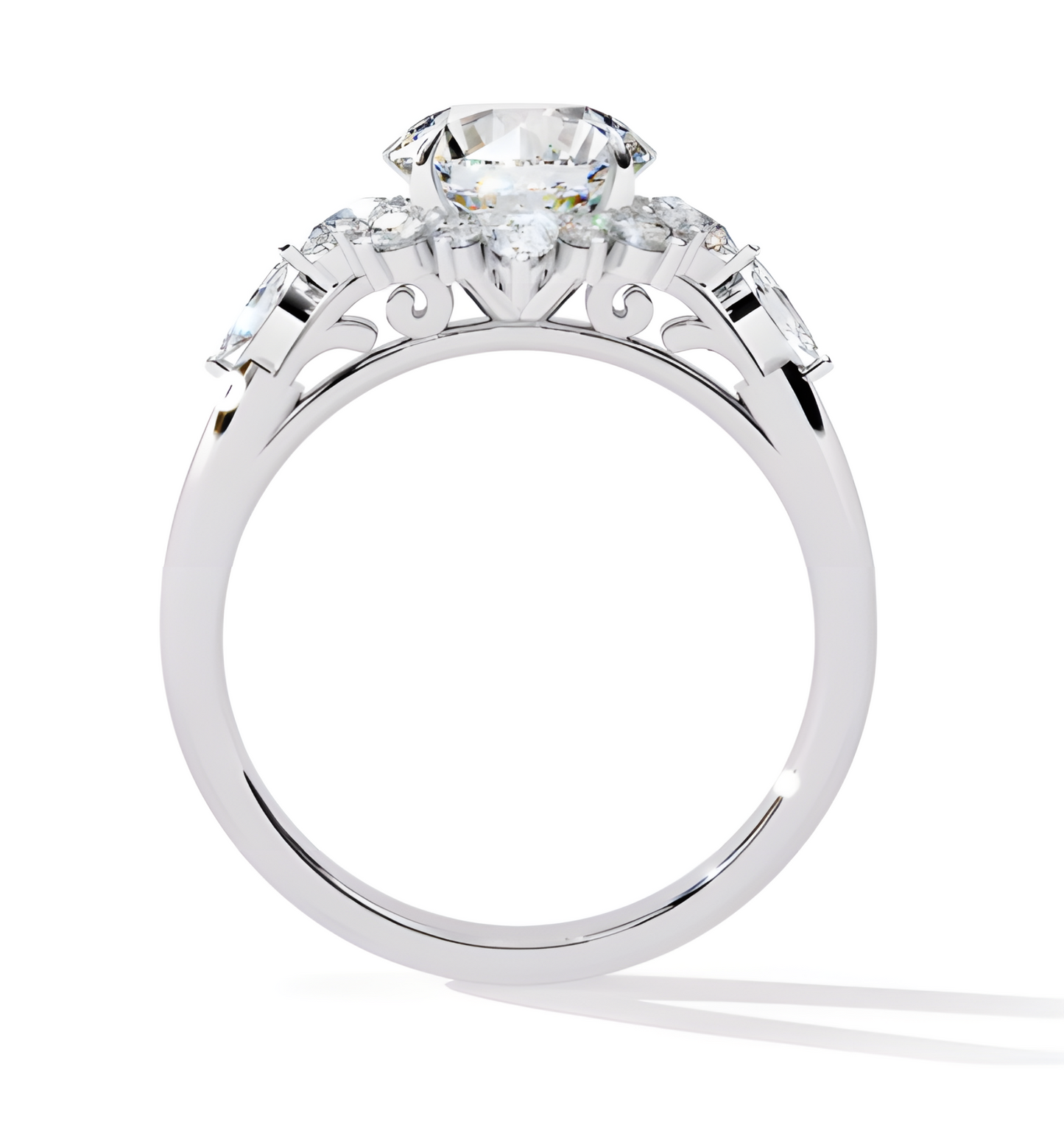 LGD Round Solitaire (1.82 cts) In 14K Gold DCR-34