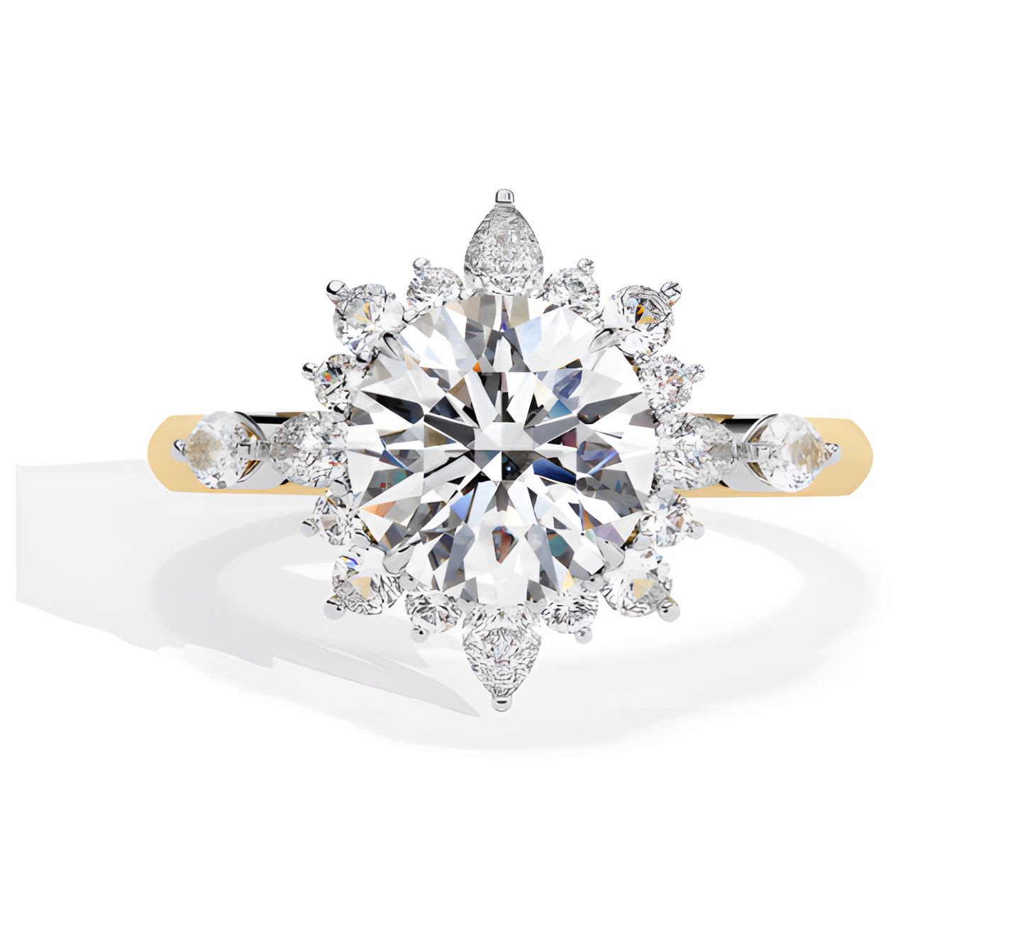 LGD Round Solitaire (1.82 cts) In 14K Gold DCR-34