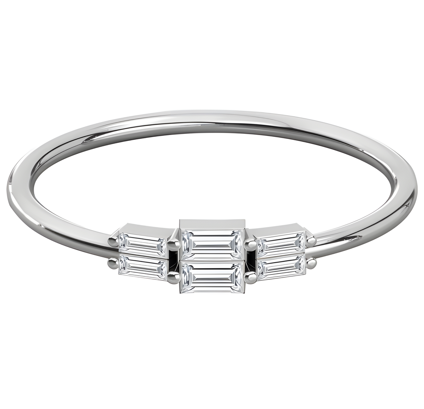 LGD Baguette Solitaire (0.35 cts) In 14K Gold DCR-24