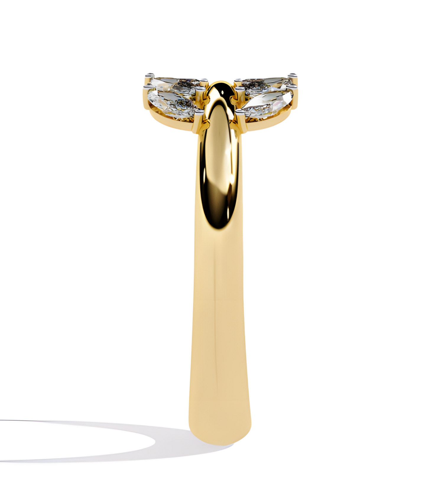 LGD Marquise Solitaire (0.55 cts) In 14K Gold DCR-19