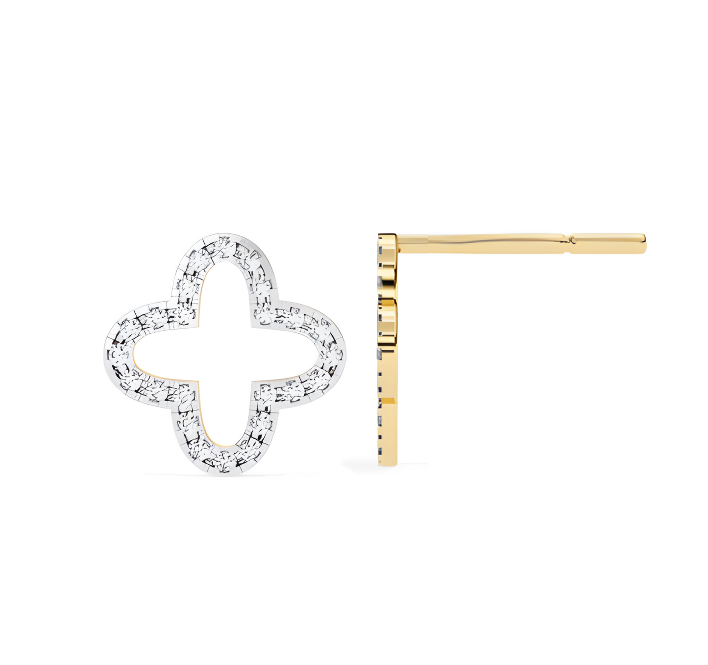LGD Solitaire Ear Studs (0.25 cts) Round Stone DCER-10