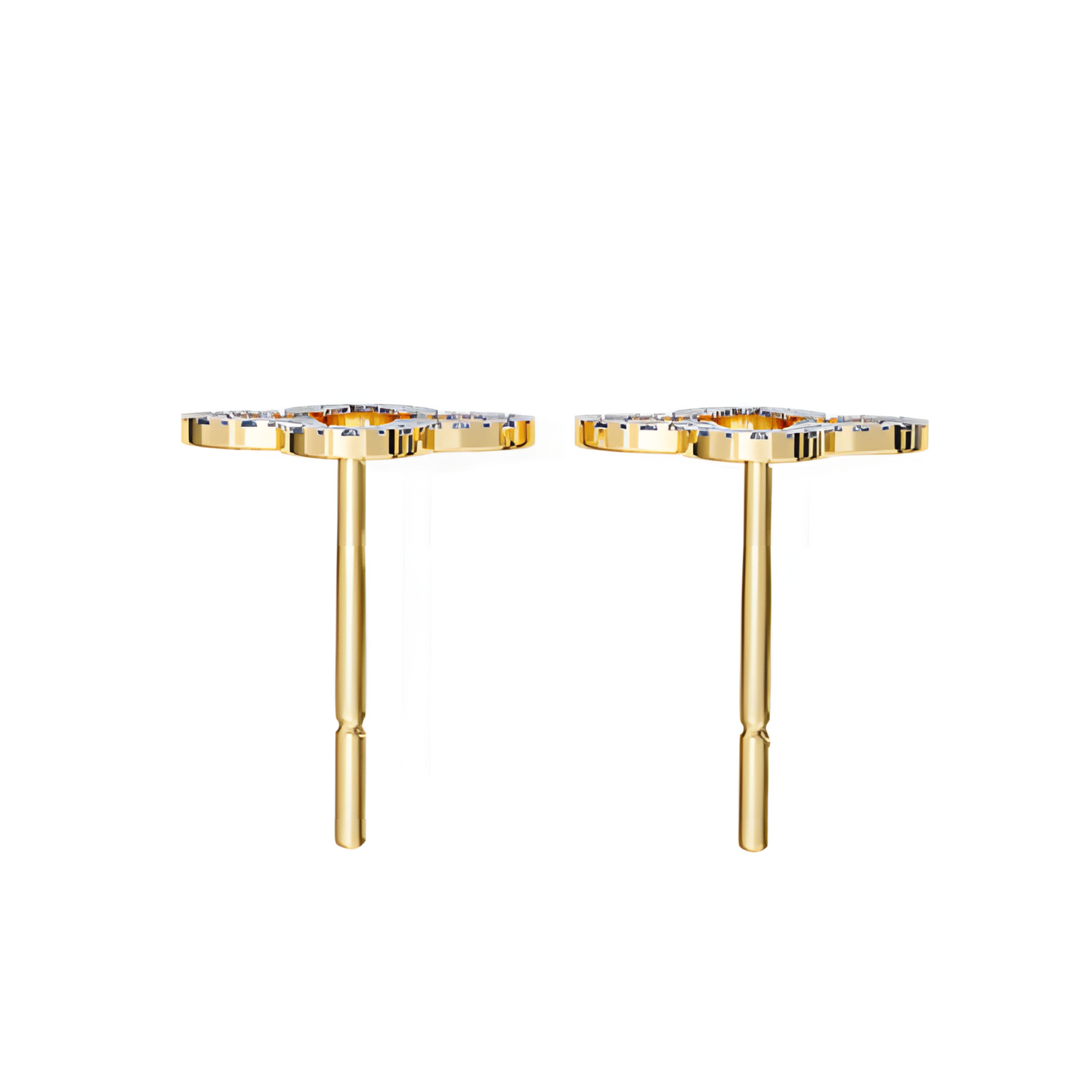 LGD Solitaire Ear Studs (0.25 cts) Round Stone DCER-10