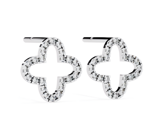 LGD Solitaire Ear Studs (0.25 cts) Round Stone DCER-10