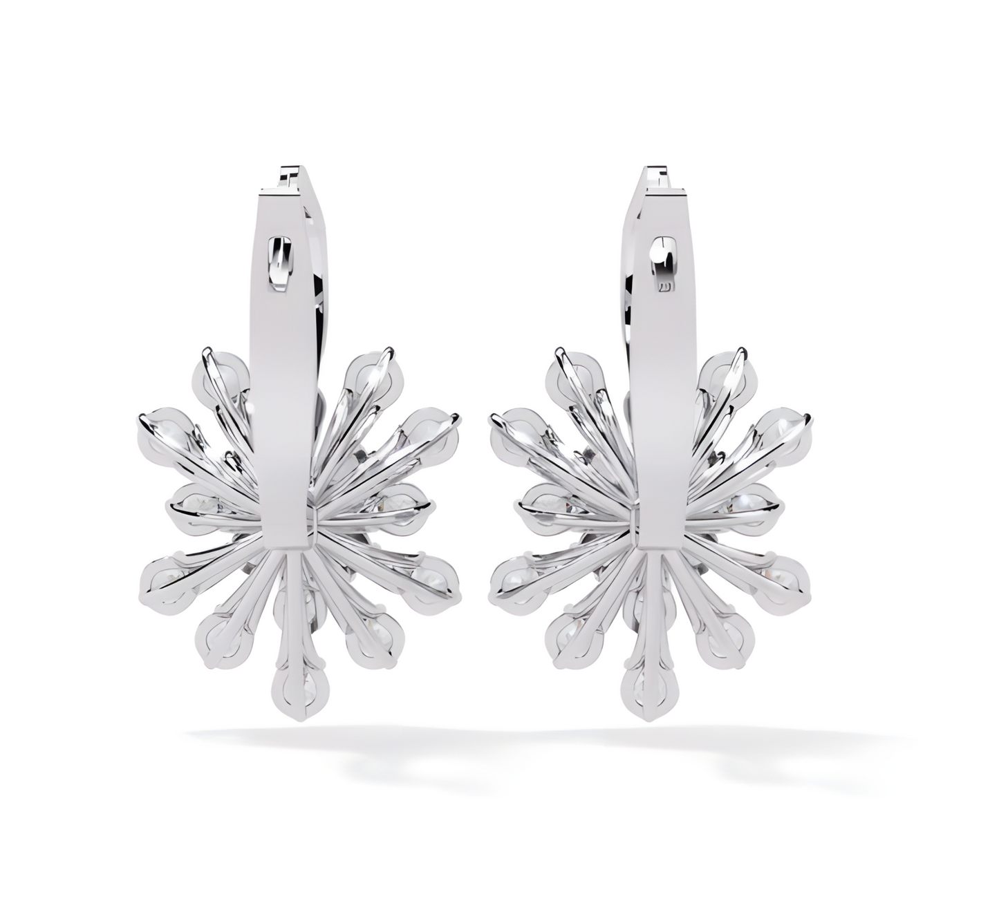 LGD Solitaire Ear Studs (1.75 cts) Round Stone DCER-35