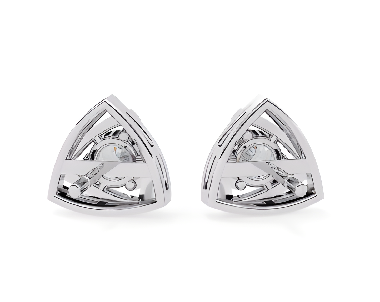 LGD Solitaire Ear Studs (0.60 cts) Round Stone DCER-41