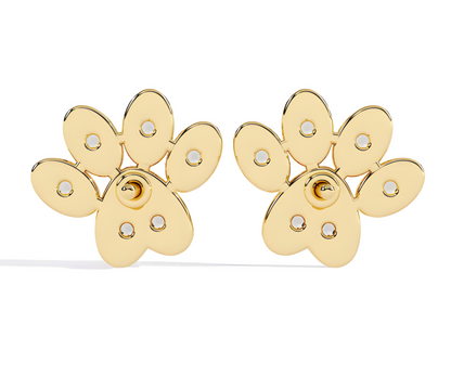 LGD Solitaire Ear Studs (0.18 cts) Round Stone DCER-43