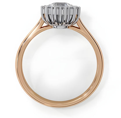 LGD Ring Heart Solitaire (1.86 cts) In 14K Gold