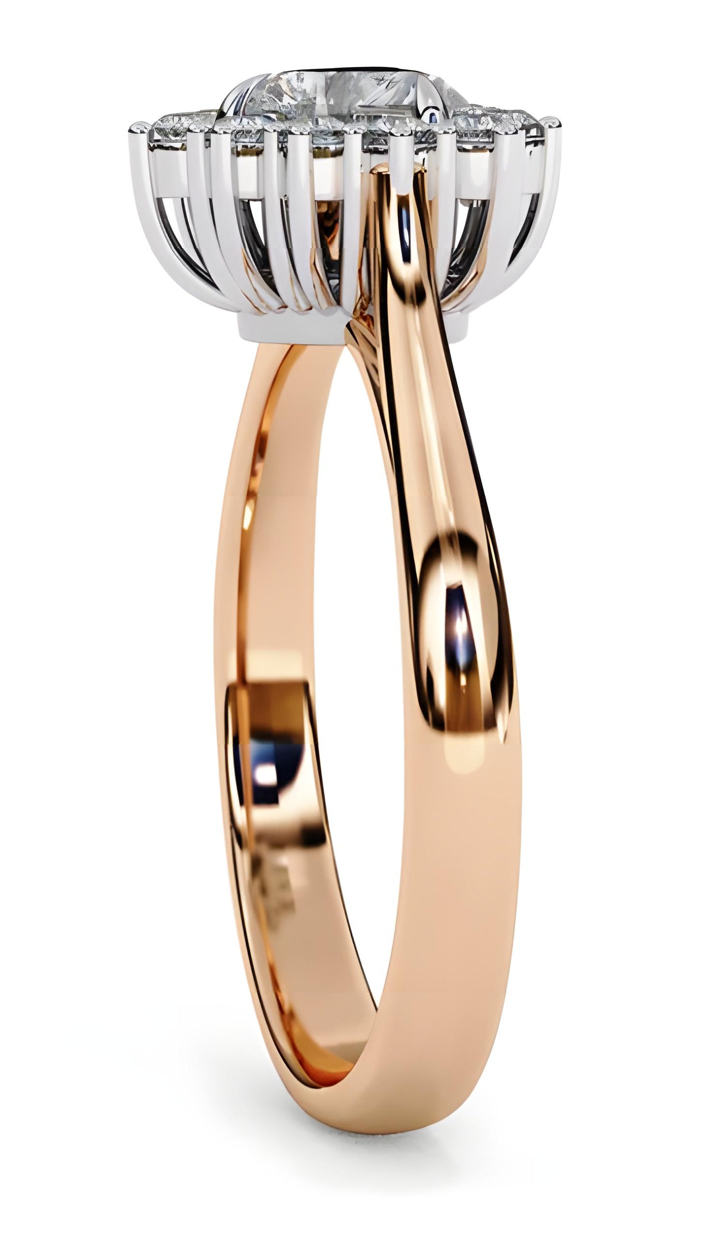 LGD Ring Heart Solitaire (1.86 cts) In 14K Gold
