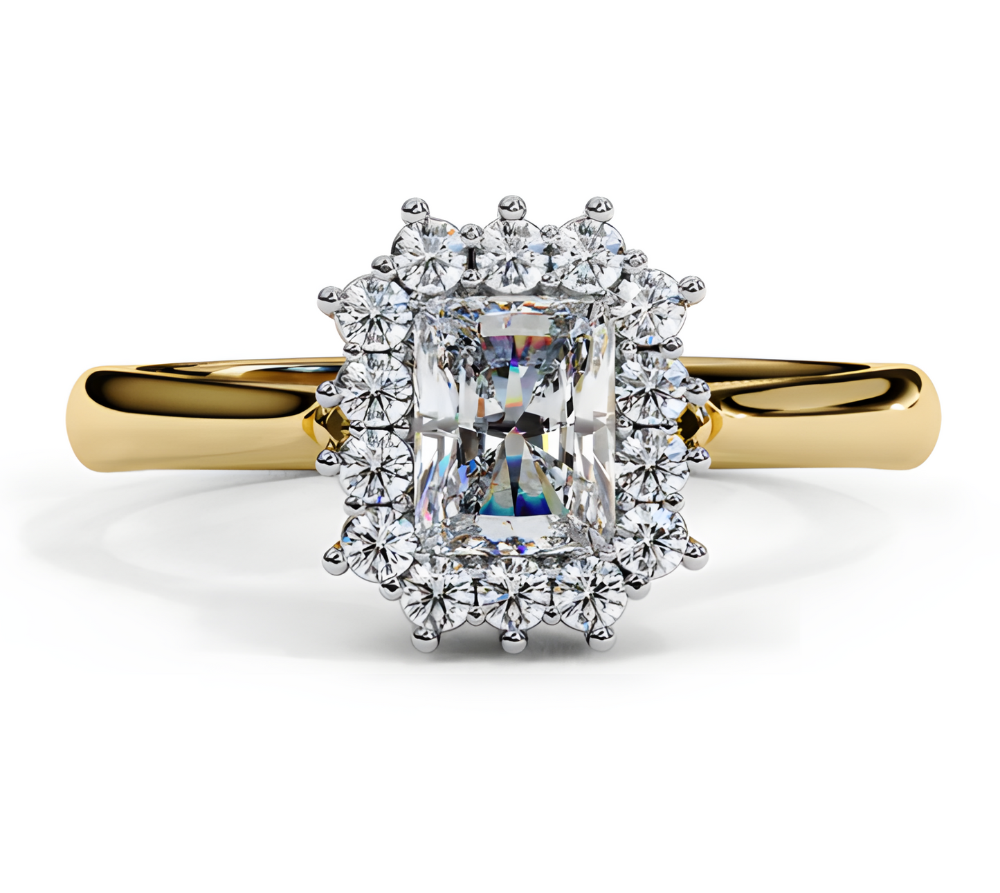 LGD  EmeRald  Diamond Solitaire (1.78 Ct) 14k Gold