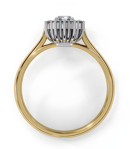 LGD  EmeRald  Diamond Solitaire (1.78 Ct) 14k Gold