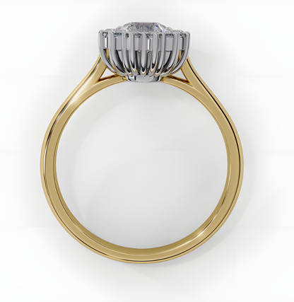LGD  Pear  Diamond Solitaire (1.51 Ct) 14k Gold