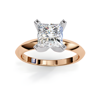 LGD Ring Princess-Cut  Stone (1.72 ct) In 14K Gold