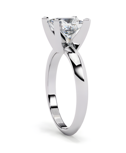 LGD Ring Princess-Cut  Stone (1.72 ct) In 14K Gold