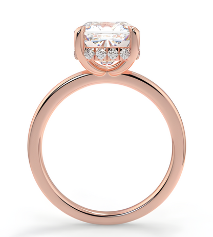 LGD Cushion Brilliant Solitaire (1.62 cts) In 14K Gold  DCR-22