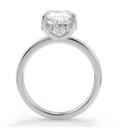 LGD Cushion Brilliant Solitaire (1.62 cts) In 14K Gold  DCR-22