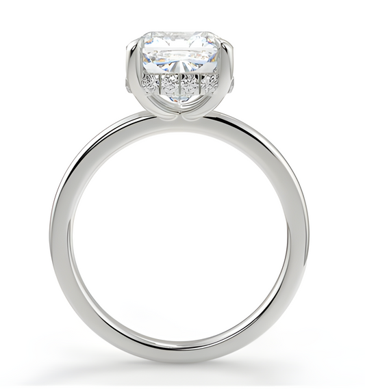 LGD Cushion Brilliant Solitaire (1.62 cts) In 14K Gold  DCR-22