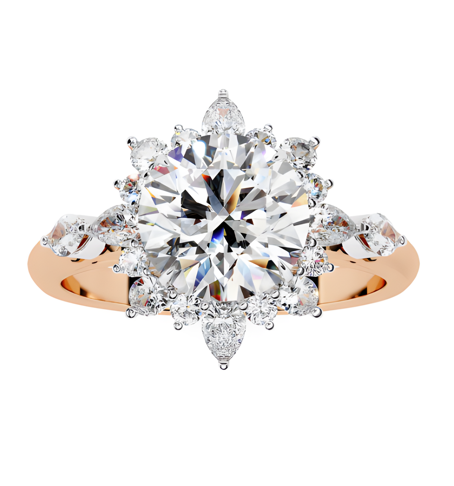 LGD Round Solitaire (1.82 cts) In 14K Gold  DCR-34