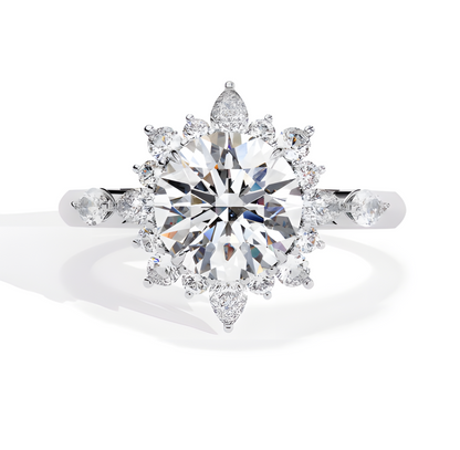 LGD Round Solitaire (1.82 cts) In 14K Gold  DCR-34