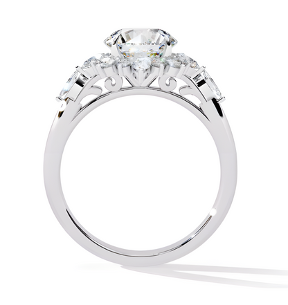 LGD Round Solitaire (1.82 cts) In 14K Gold  DCR-34