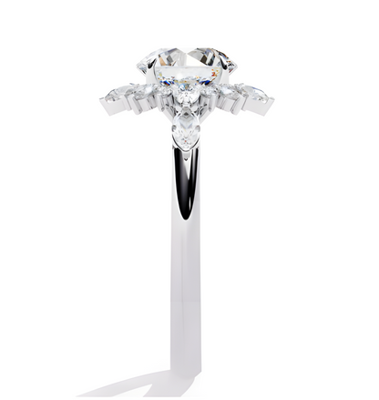 LGD Round Solitaire (1.82 cts) In 14K Gold  DCR-34