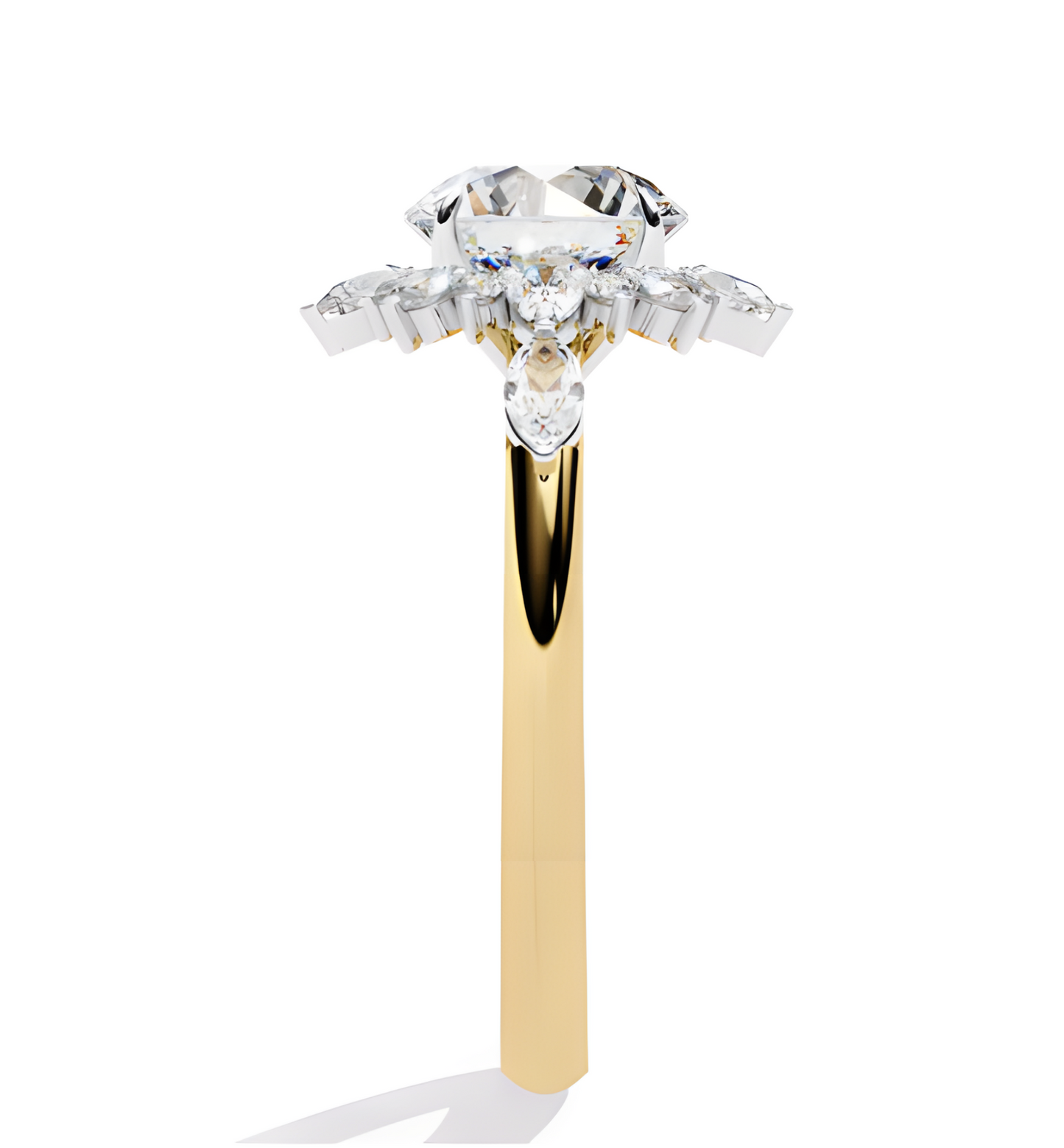 LGD Round Solitaire (1.82 cts) In 14K Gold  DCR-34