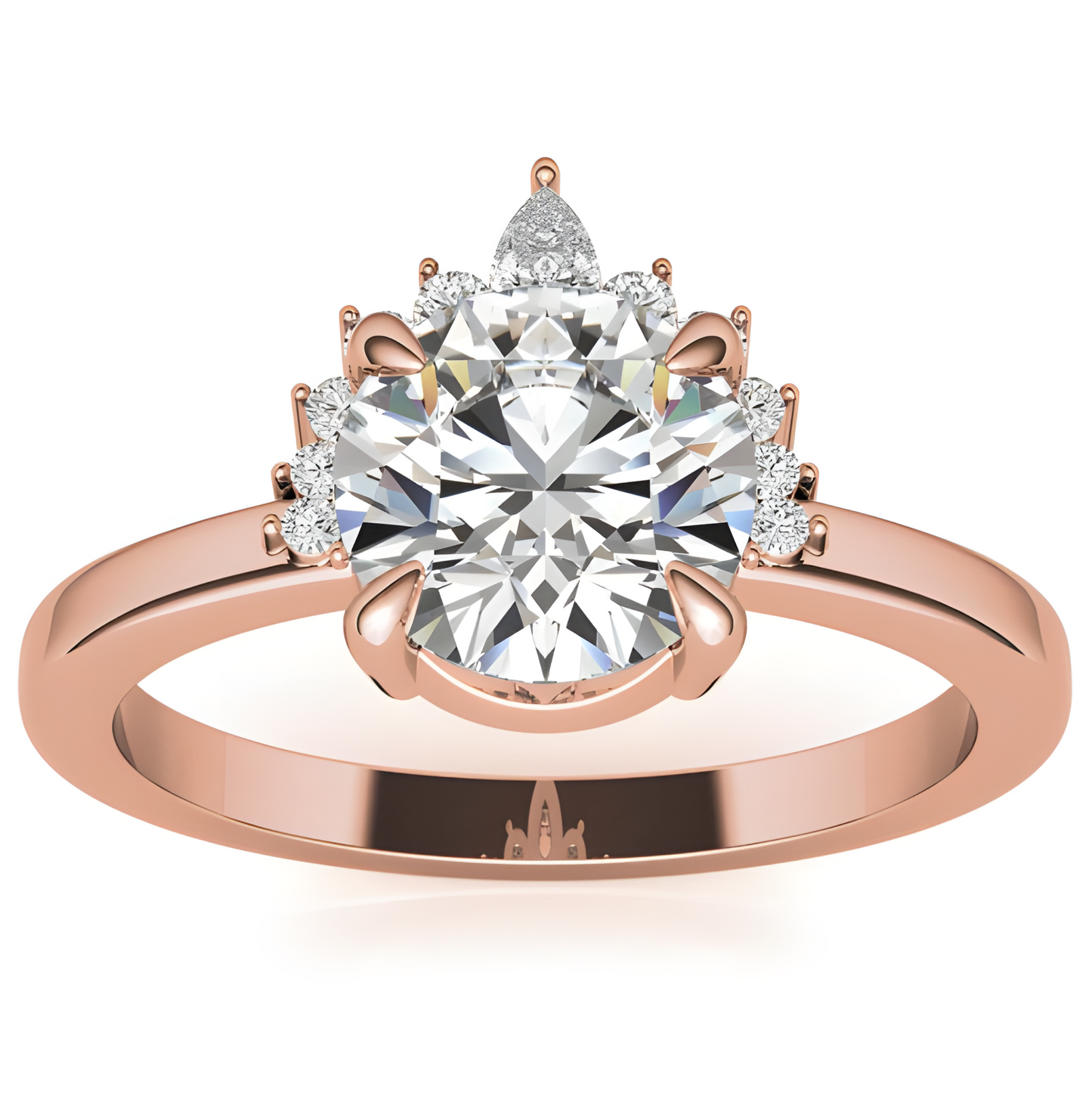 LGD Round Solitaire (1.78 cts) In 14K Gold  DCR-33