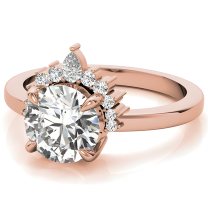 LGD Round Solitaire (1.78 cts) In 14K Gold  DCR-33