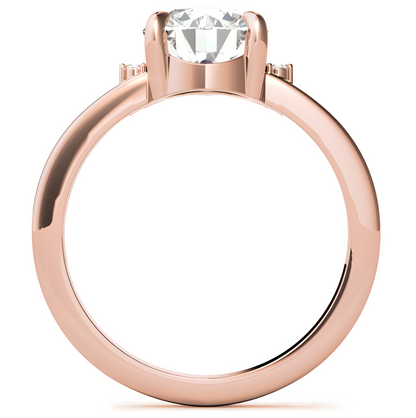 LGD Round Solitaire (1.78 cts) In 14K Gold  DCR-33
