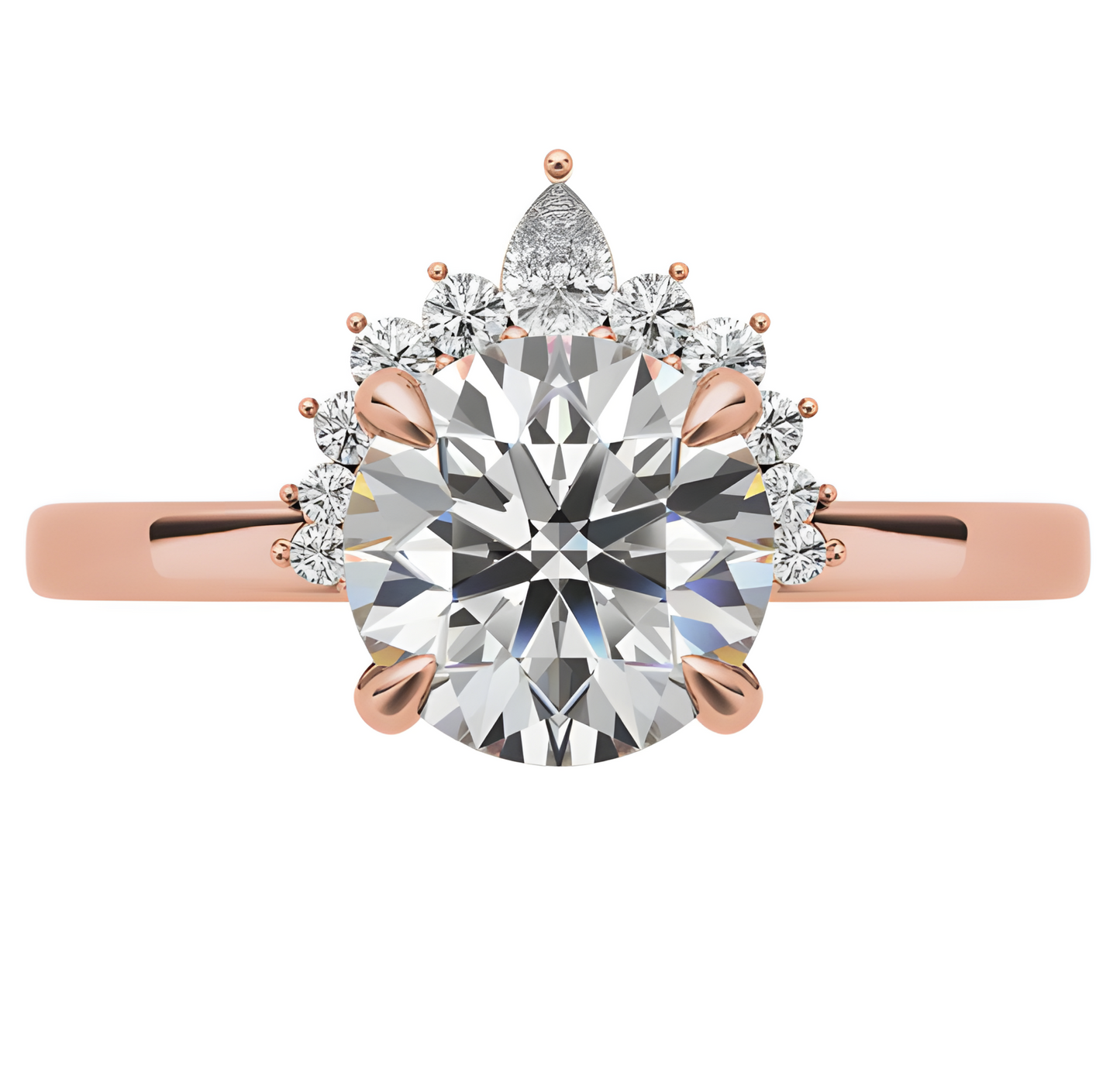 LGD Round Solitaire (1.78 cts) In 14K Gold  DCR-33