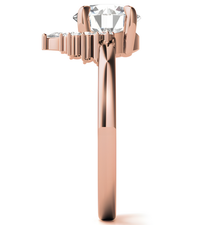 LGD Round Solitaire (1.78 cts) In 14K Gold  DCR-33