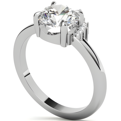 LGD Round Solitaire (1.78 cts) In 14K Gold  DCR-33