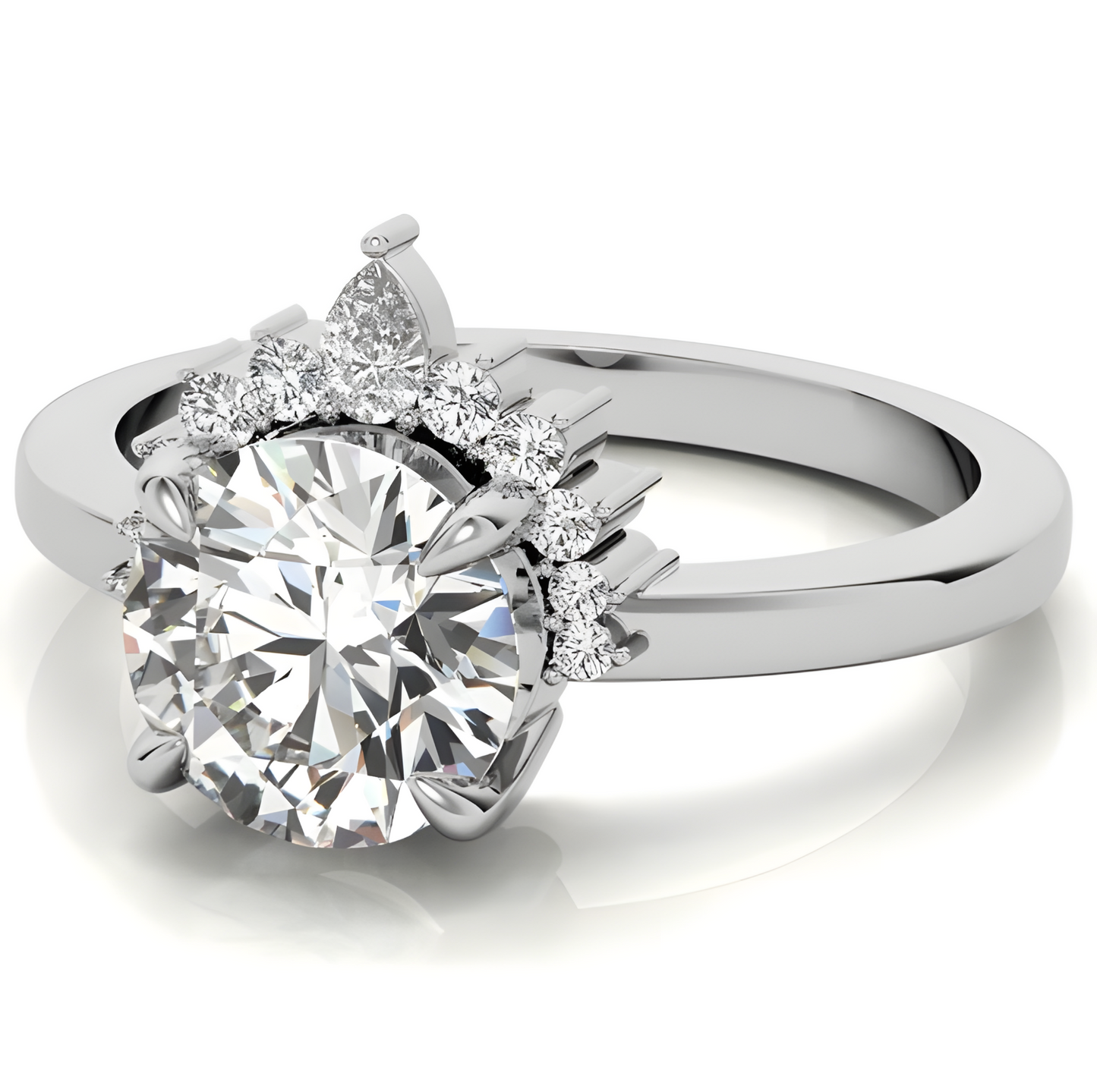 LGD Round Solitaire (1.78 cts) In 14K Gold  DCR-33