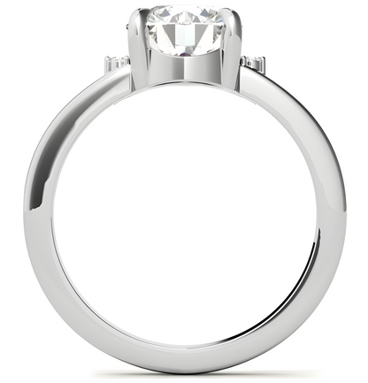 LGD Round Solitaire (1.78 cts) In 14K Gold  DCR-33