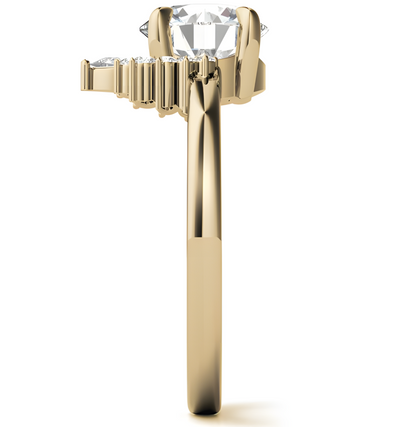 LGD Round Solitaire (1.78 cts) In 14K Gold  DCR-33