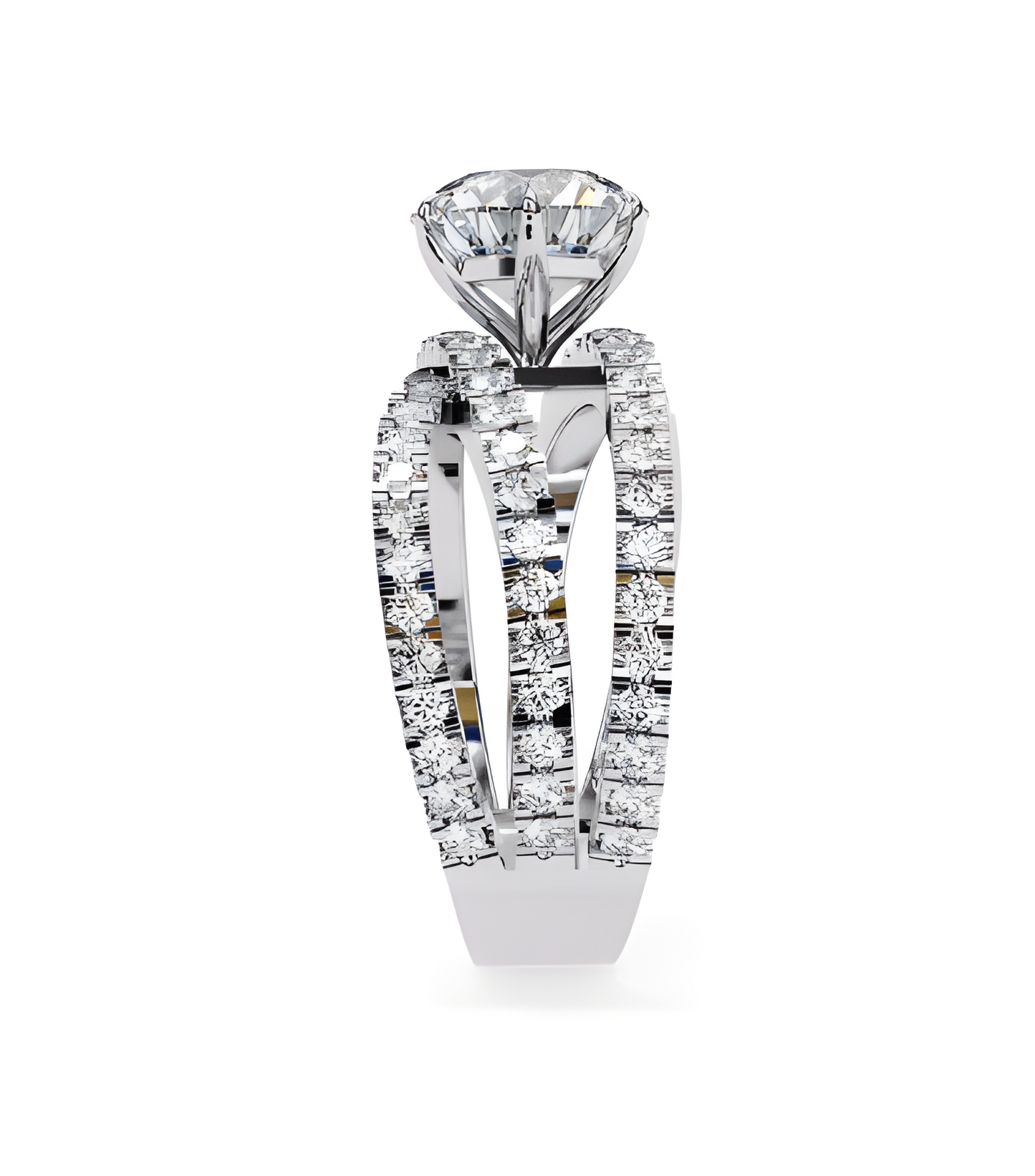 LGD Round Solitaire (1.80 cts) In 14K Gold  DCR-32