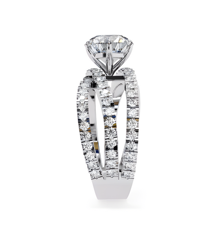 LGD Round Solitaire (1.80 cts) In 14K Gold  DCR-32