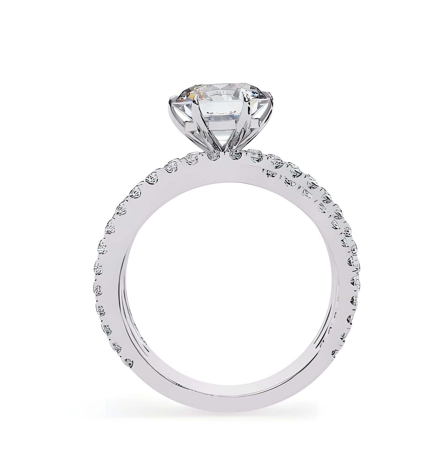 LGD Round Solitaire (1.80 cts) In 14K Gold  DCR-32