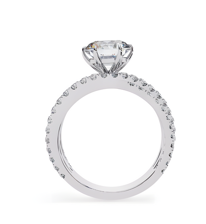 LGD Round Solitaire (1.80 cts) In 14K Gold  DCR-32