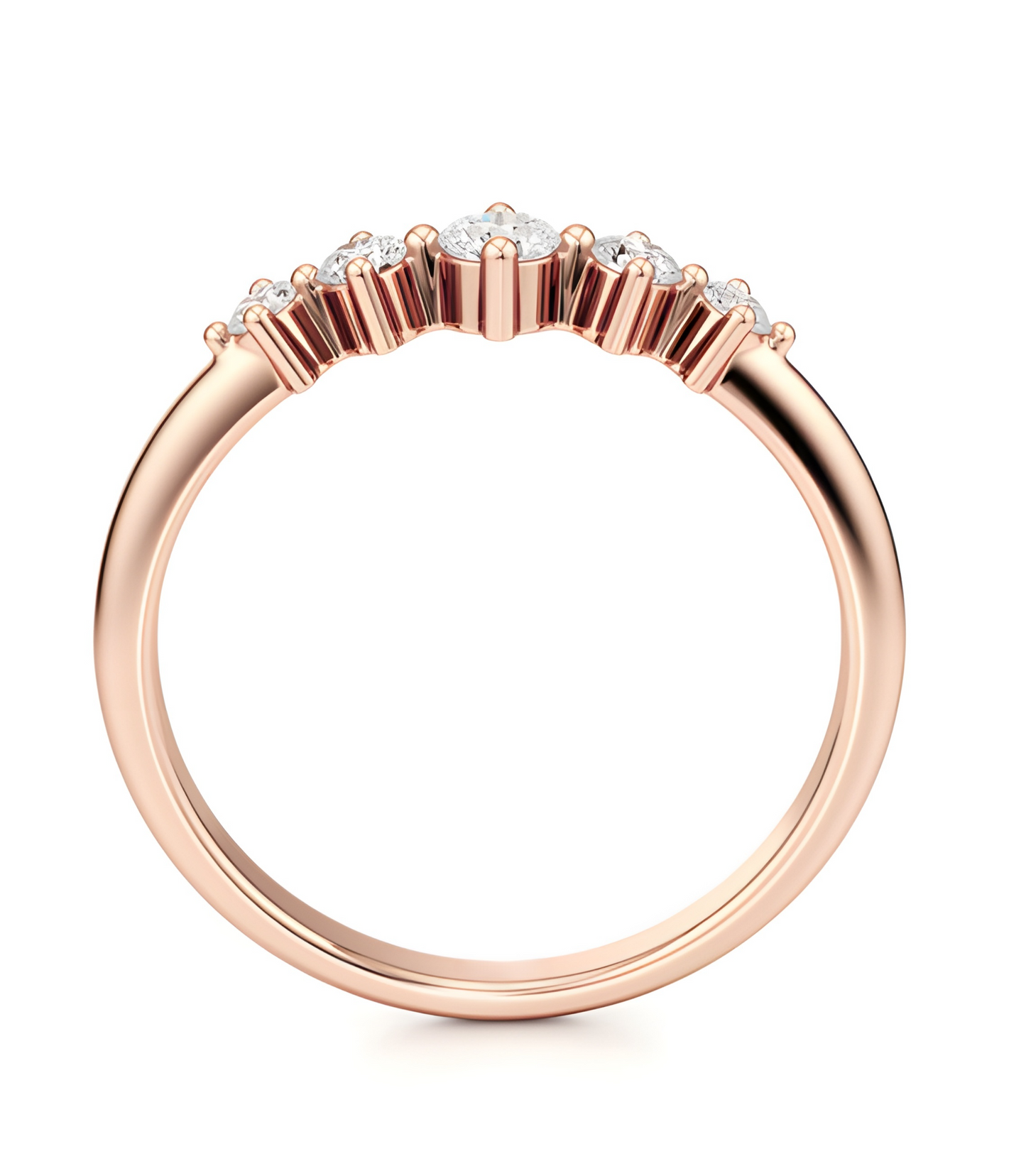 LGD Round Solitaire (0.52 cts) In 14K Gold  DCR-28